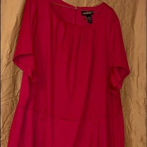Burgundy Dress from Lane Bryant